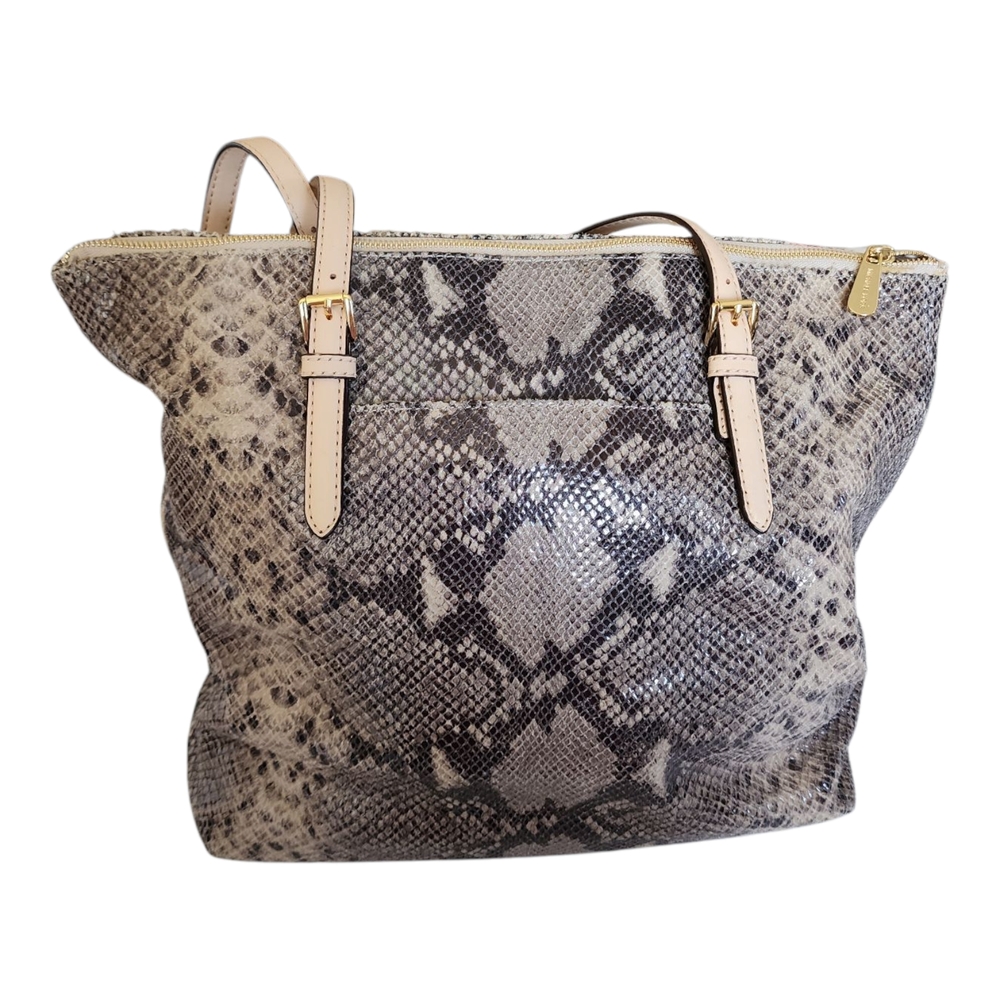 Michael Kors Large Snake Skin Python Leather Zipp… - image 2